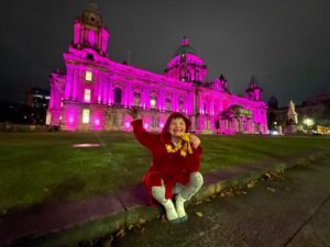 Pink in Belfast