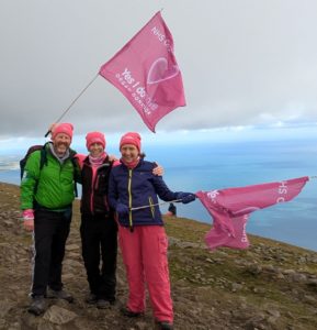 Slieve Donard, Stephen Glover and friends crop 2