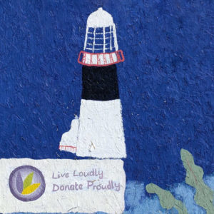 Lighthouse and Live Loudly Donate Proudly crop