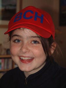 Lucia proud BCH team member 2008