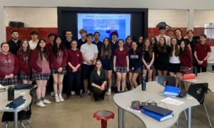 Doroti Ploger Chain of Life students and teachers Quebec
